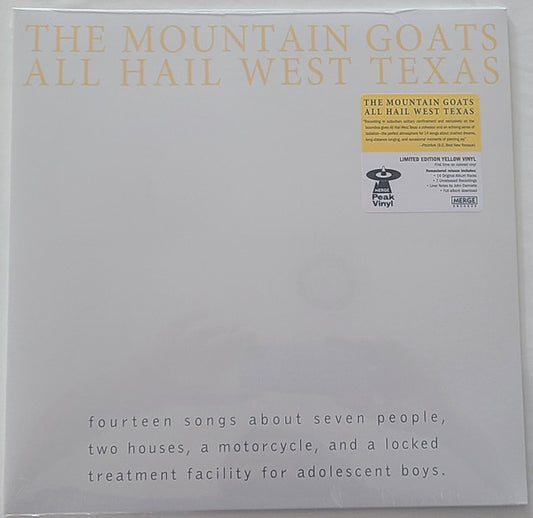 Album art for The Mountain Goats - All Hail West Texas