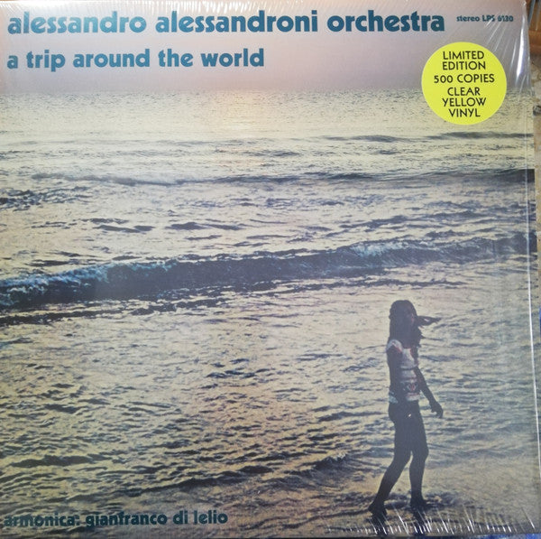 Album art for Alessandro Alessandroni And His Orchestra - A Trip Around The World