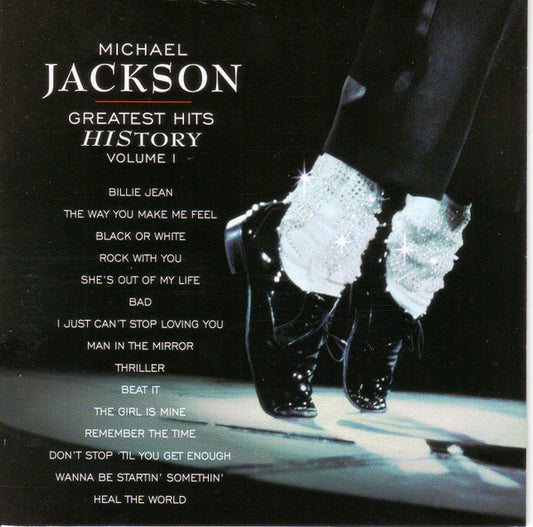 Album art for Michael Jackson - Greatest Hits - HIStory Volume I