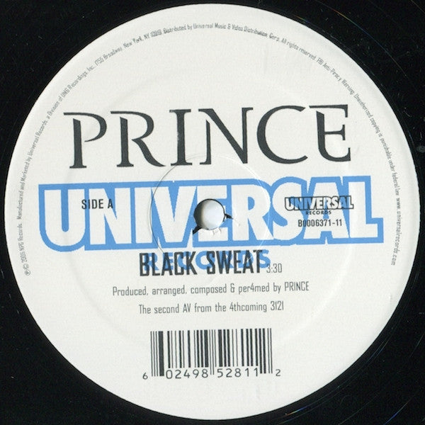 Album art for Prince - Black Sweat / Beautiful, Loved & Blessed
