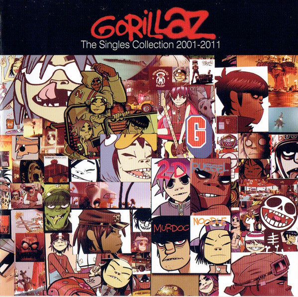 Album art for Gorillaz - The Singles Collection 2001-2011