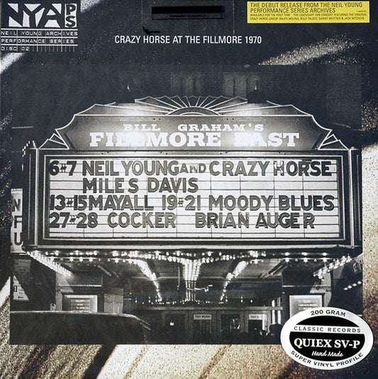 Album art for Neil Young - Live At The Fillmore East March 6 & 7, 1970