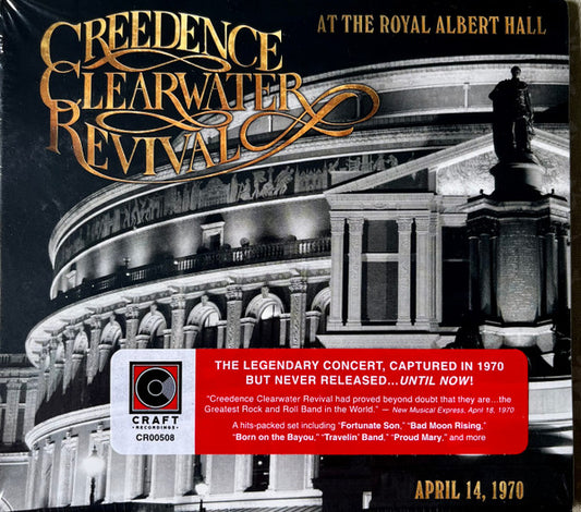 Album art for Creedence Clearwater Revival - At The Royal Albert Hall (April 14, 1970)