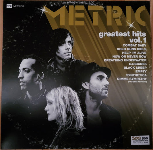 Album art for Metric - Greatest Hits Vol. 1