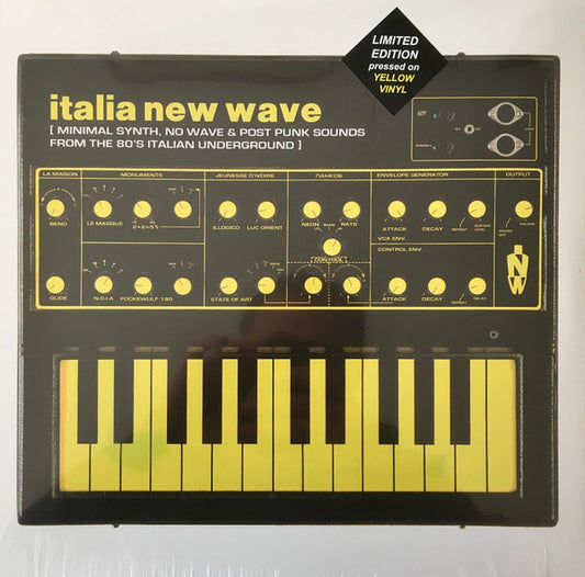 Album art for Various - Italia New Wave [Minimal Synth, No Wave & Post Punk Sounds From The 80's Italian Underground]
