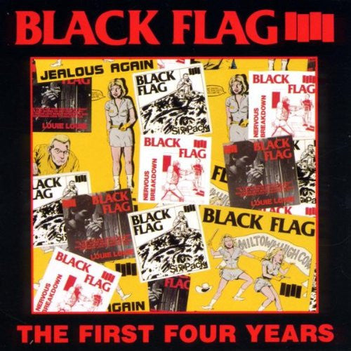 Album art for Black Flag - The First Four Years