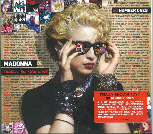 Album art for Madonna - Finally Enough Love (50 Number Ones)
