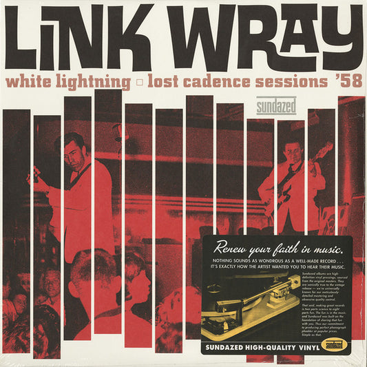 Album art for Link Wray - White Lightning: Lost Cadence Sessions ’58