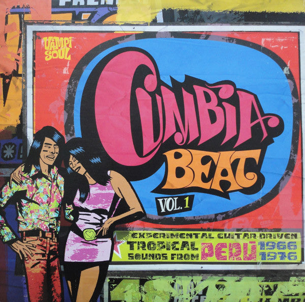 Album art for Various - Cumbia Beat Vol. 1 (Experimental Guitar-Driven Tropical Sounds From Perú 1966/1976)