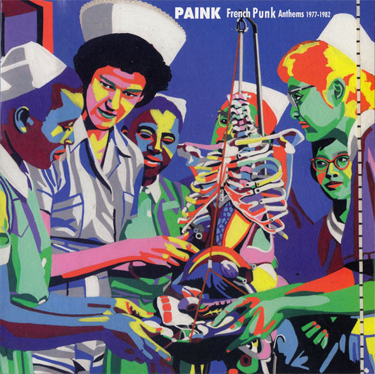 Album art for Various - Paink (French Punk Anthems 1977​-​1982)