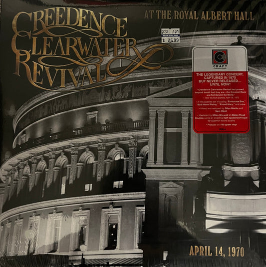Album art for Creedence Clearwater Revival - At The Royal Albert Hall (April 14, 1970)