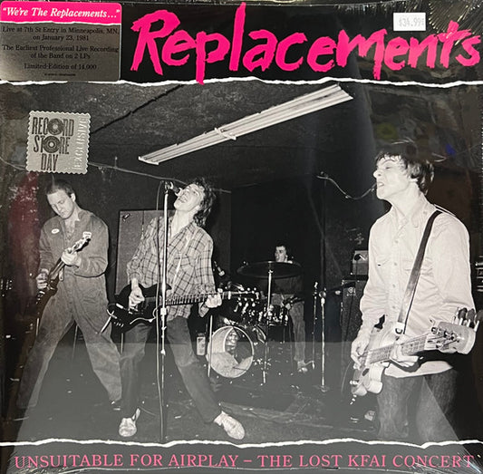 Album art for The Replacements - Unsuitable For Airplay - The Lost KFAI Concert