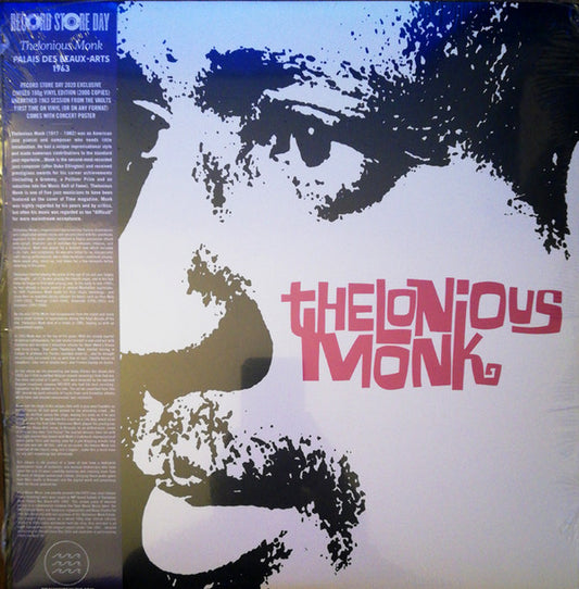 Album art for Thelonious Monk - Palais Des Beaux-Arts 1963