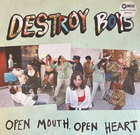 Album art for Destroy Boys - Open Mouth, Open Heart