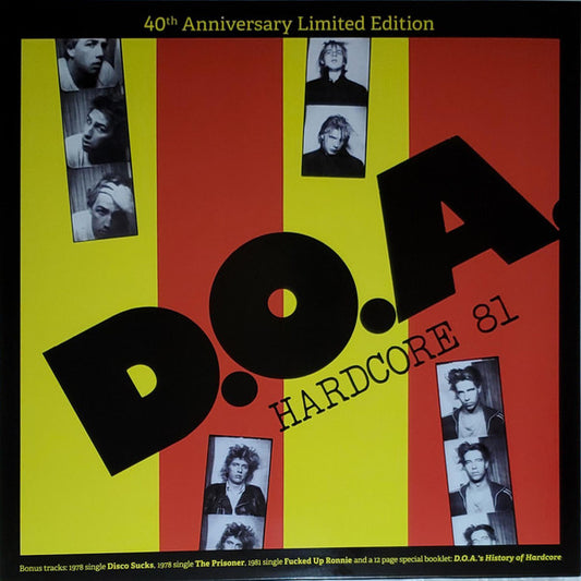 Album art for D.O.A. - Hardcore 81