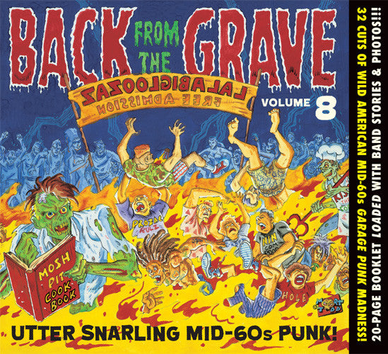 Album art for Various - Back From The Grave Volume Eight (Utter Snarling Mid-60s Garage Punk!)