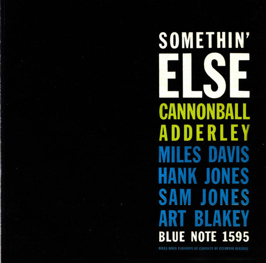 Album art for Cannonball Adderley - Somethin' Else