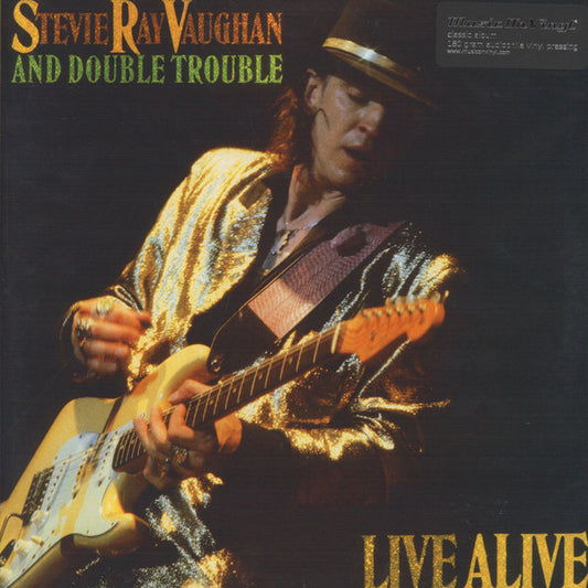 Album art for Stevie Ray Vaughan & Double Trouble - Live Alive