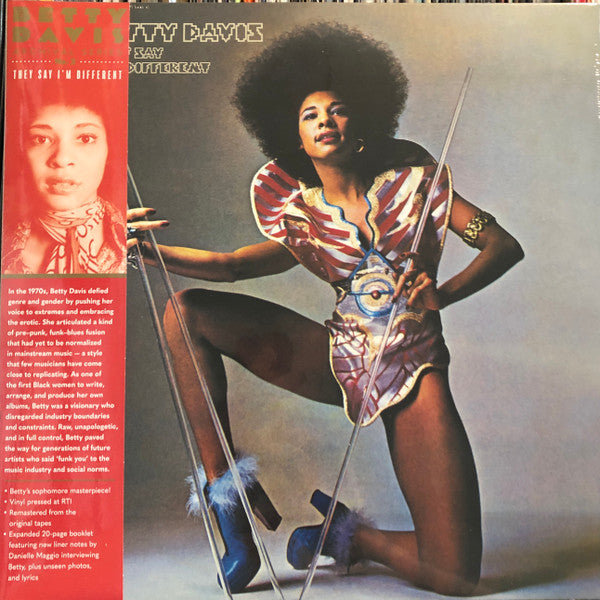 Album art for Betty Davis - They Say I'm Different