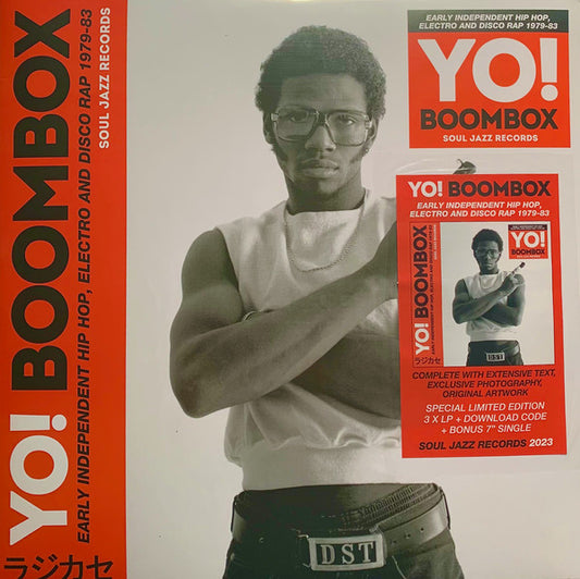 Album art for Various - Yo! Boombox (Early Independent Hip Hop, Electro And Disco Rap 1979-83)
