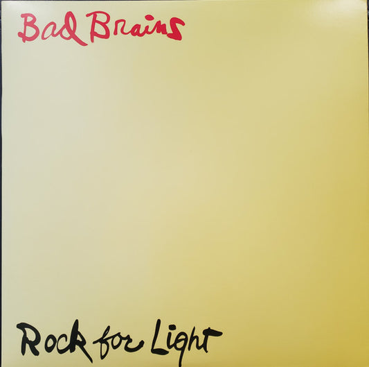 Album art for Bad Brains - Rock For Light