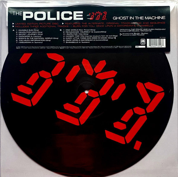 Album art for The Police - Ghost In The Machine