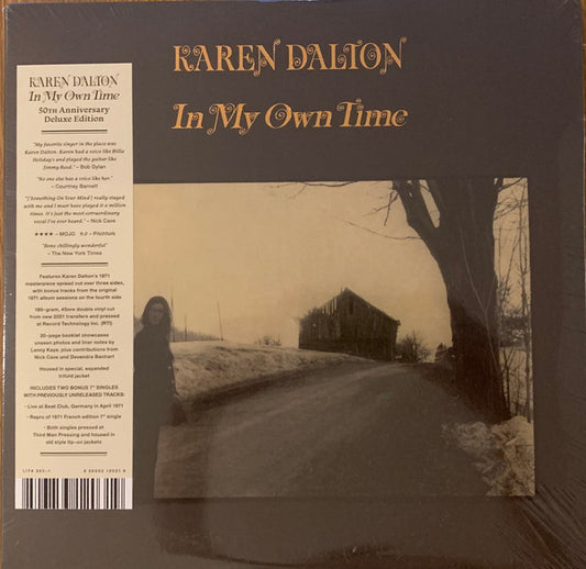 Album art for Karen Dalton - In My Own Time: 50th Anniversary Deluxe Edition