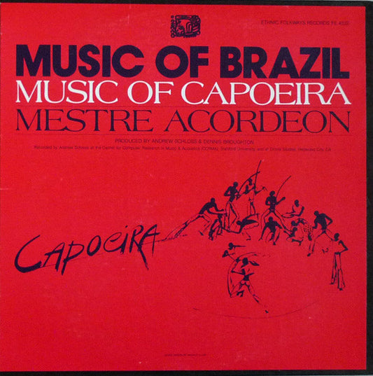 Album art for Mestre Acordeon - The Music Of Capoeira