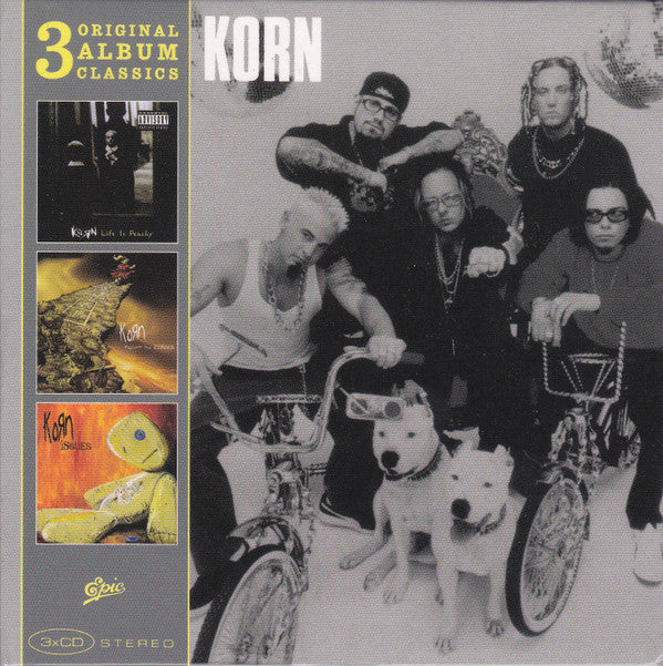 Album art for Korn - 3 Original Album Classics