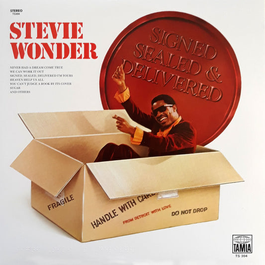 Album art for Stevie Wonder - Signed Sealed & Delivered