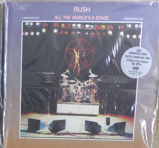 Album art for Rush - All The World's A Stage