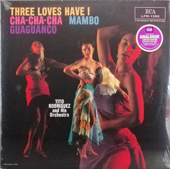 Album art for Tito Rodriguez & His Orchestra - Three Loves Have I : Cha-Cha-Cha-Mambo-Guaguanco