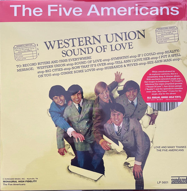 Album art for The Five Americans - Western Union / Sound Of Love