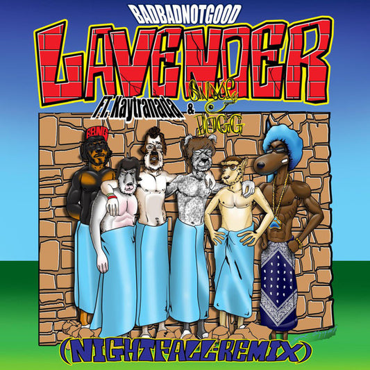 Album art for BadBadNotGood - Lavender (Nightfall-Remix)