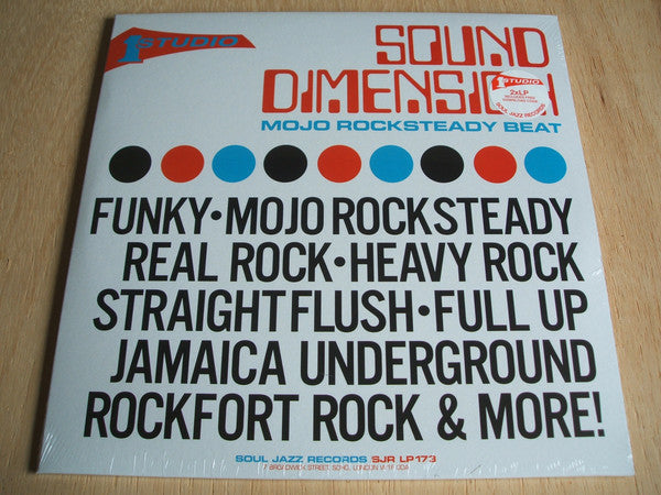 Album art for Sound Dimension - Mojo Rocksteady Beat