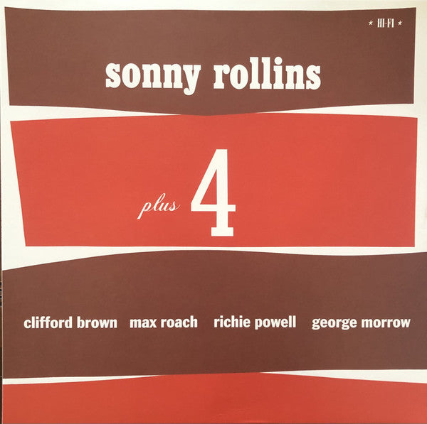 Album art for Sonny Rollins - Sonny Rollins Plus 4