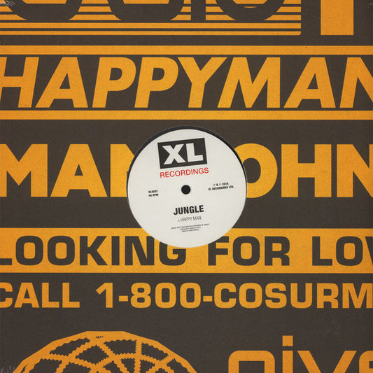 Album art for Jungle - Happy Man / House In LA
