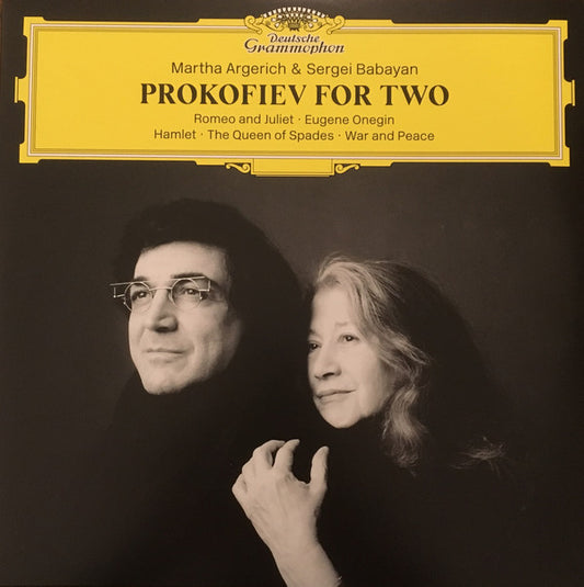 Album art for Martha Argerich - Prokofiev For Two