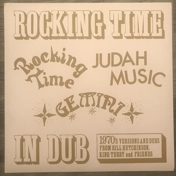Album art for Bill Hutchinson - Rocking Time In Dub