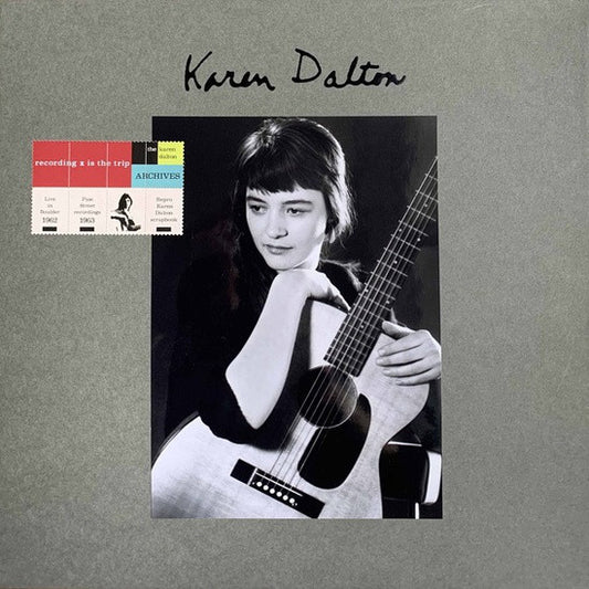 Album art for Karen Dalton - Recording is the Trip – The Karen Dalton Archives