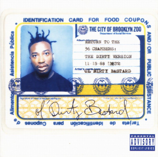 Album art for Ol' Dirty Bastard - Return To The 36 Chambers: The Dirty Version