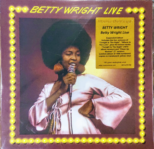 Album art for Betty Wright - Betty Wright Live