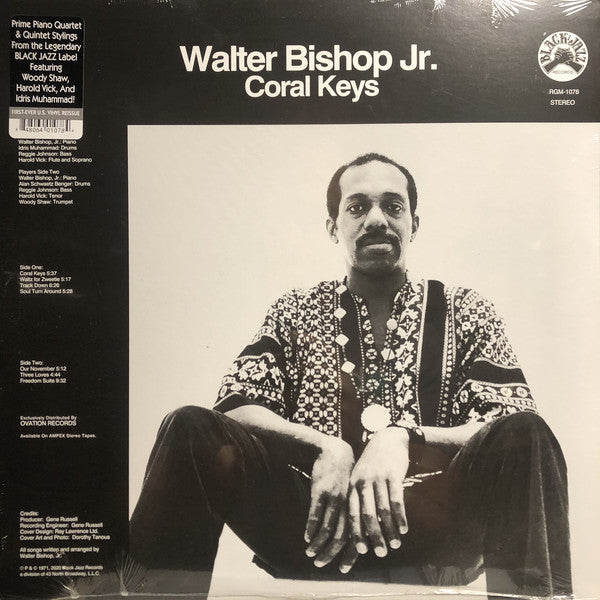 Album art for Walter Bishop, Jr. - Coral Keys