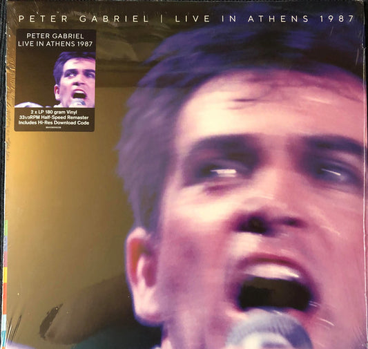 Album art for Peter Gabriel - Live In Athens 1987