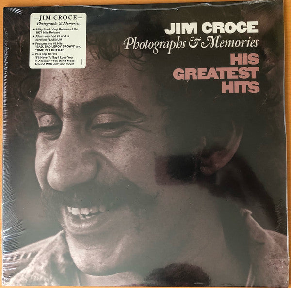 Album art for Jim Croce - Photographs & Memories (His Greatest Hits)