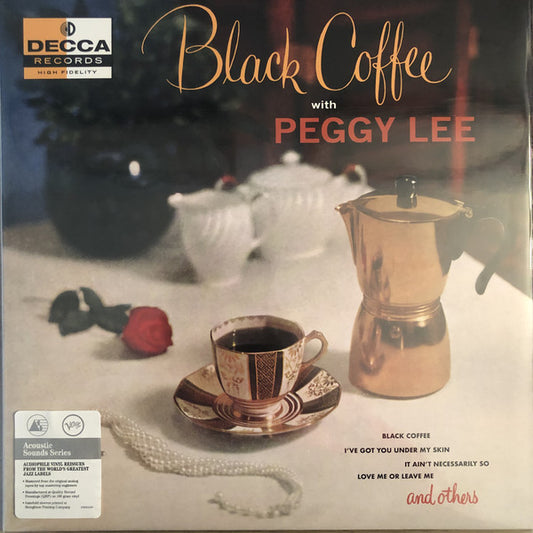 Album art for Peggy Lee - Black Coffee