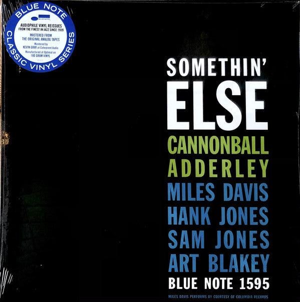 Album art for Cannonball Adderley - Somethin' Else