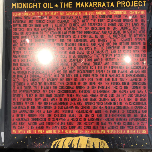 Album art for Midnight Oil - The Makarrata Project