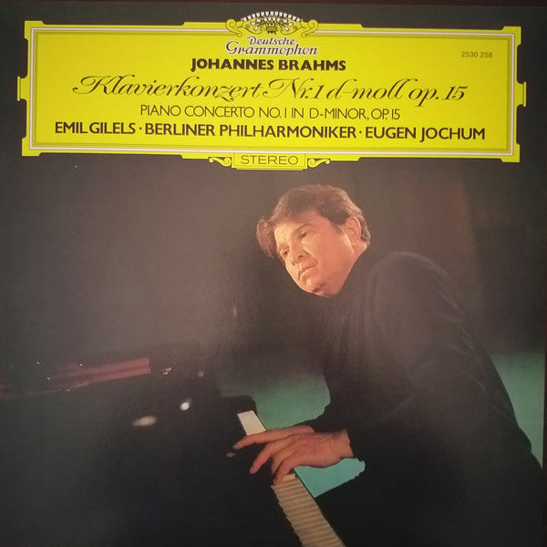 Album art for Johannes Brahms - Klavierkonzert Nr. 1 D-moll Op. 15