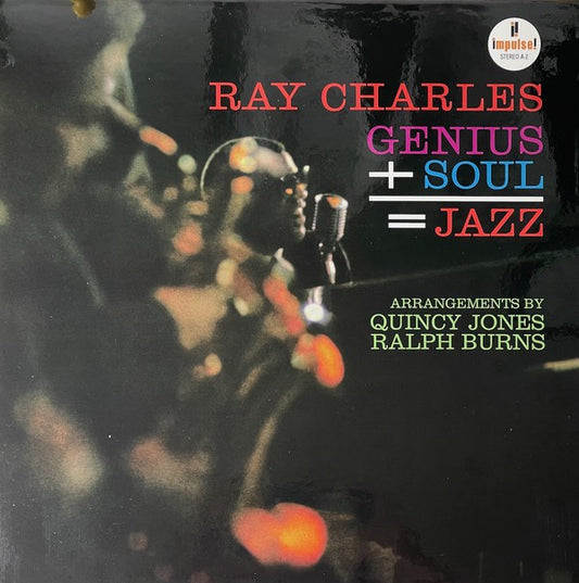 Album art for Ray Charles - Genius + Soul = Jazz